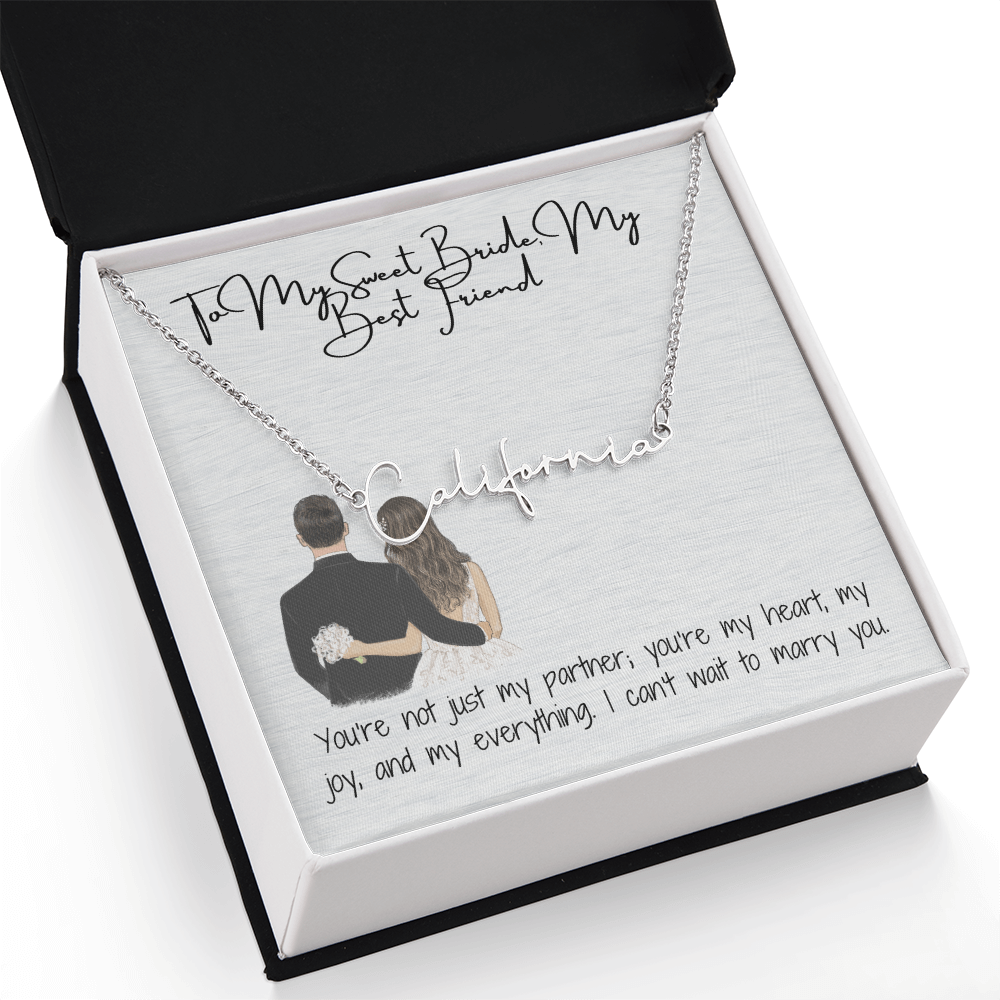 Sweetheart Bride Necklace