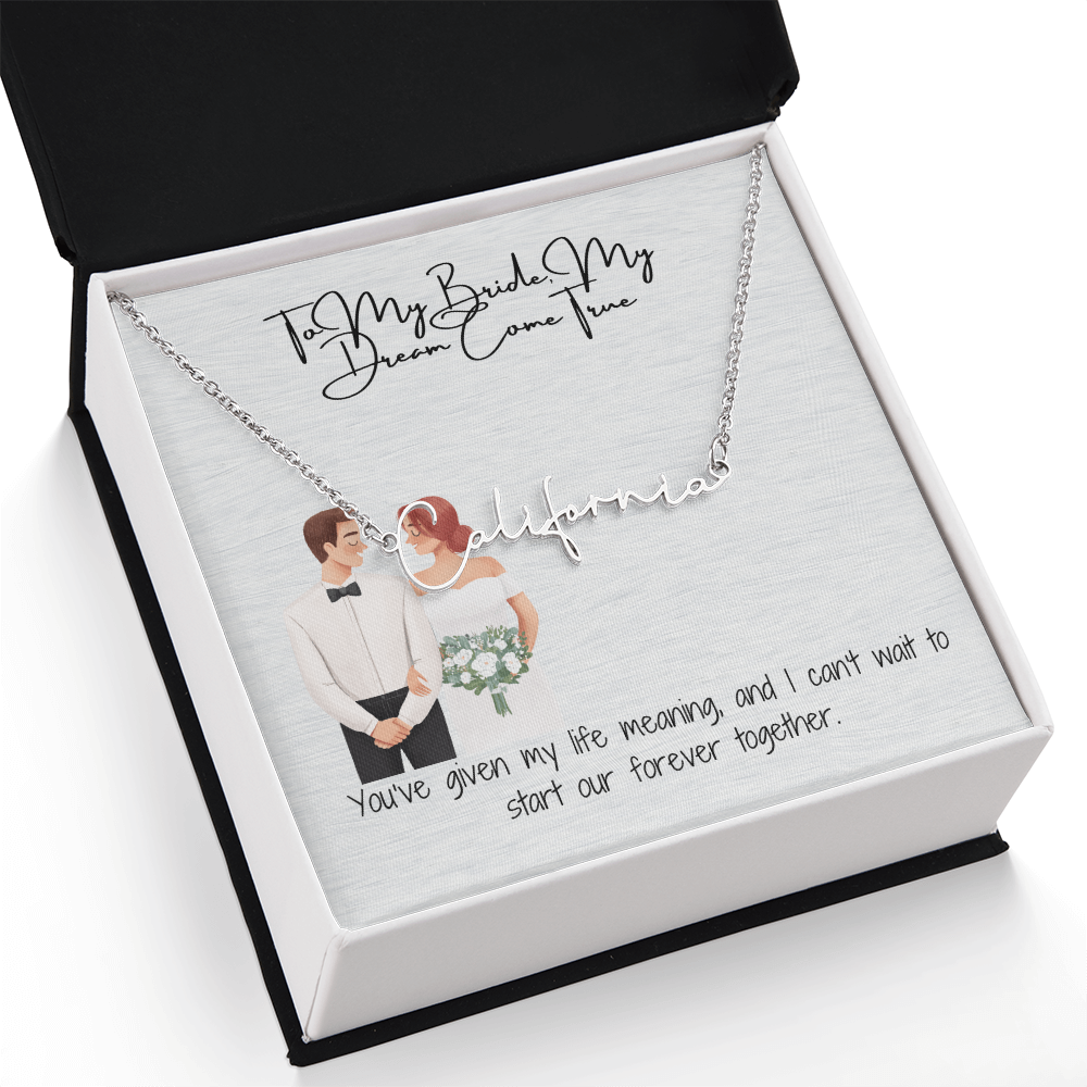 The Bridal Dream Necklace