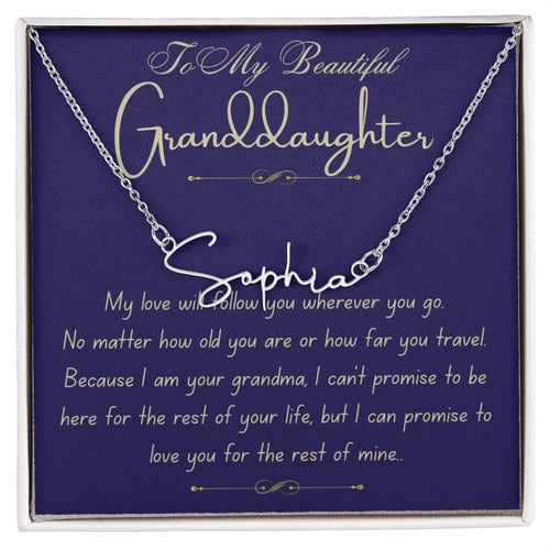 For My Sweet Granddaughter – Always & Forever