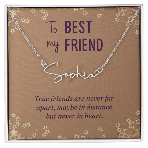 To My Best Friend – Endless Love Necklace
