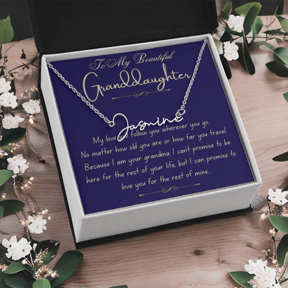 For My Sweet Granddaughter – Always & Forever