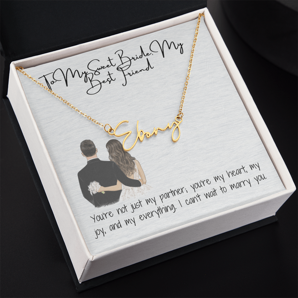 Sweetheart Bride Necklace
