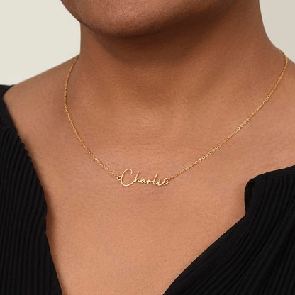 My Bestfriend Girlfriend Name Necklace