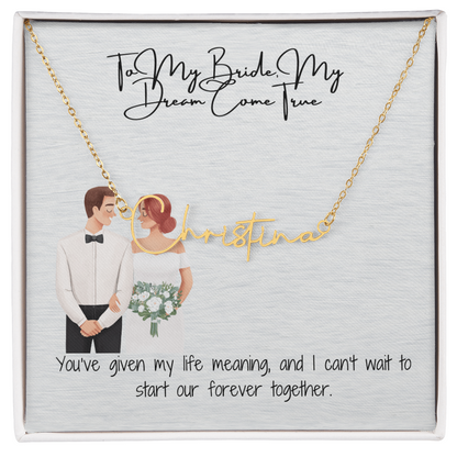 The Bridal Dream Necklace