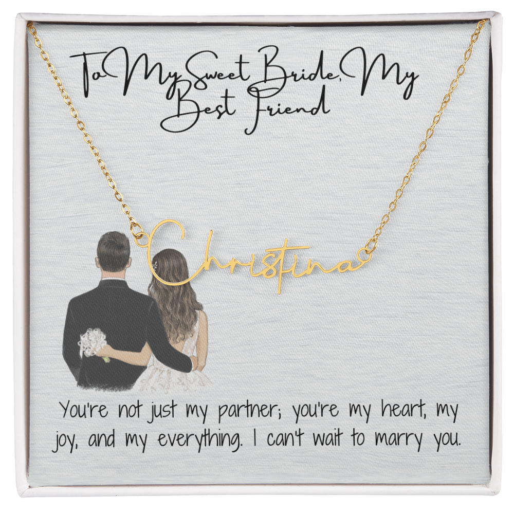 Sweetheart Bride Necklace
