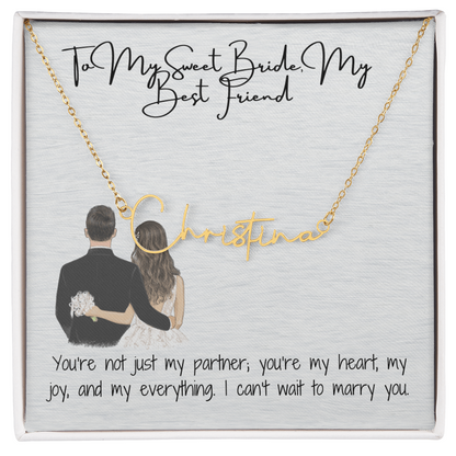 Sweetheart Bride Necklace