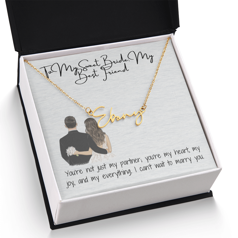 Sweetheart Bride Necklace