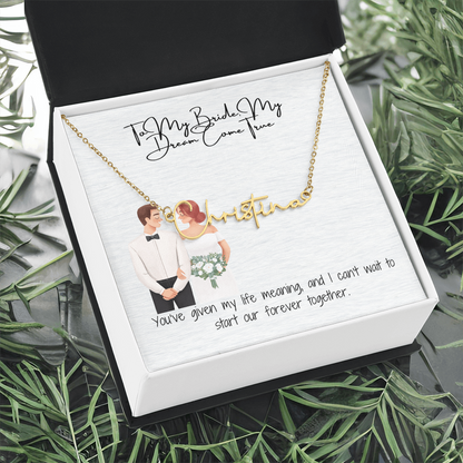 The Bridal Dream Necklace