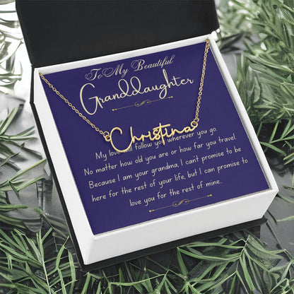 For My Sweet Granddaughter – Always & Forever