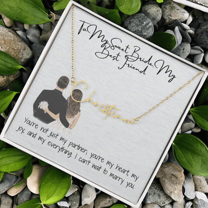 Sweetheart Bride Necklace