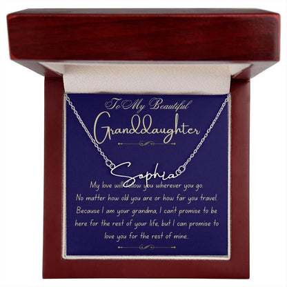 For My Sweet Granddaughter – Always & Forever
