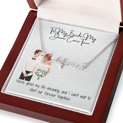 The Bridal Dream Necklace