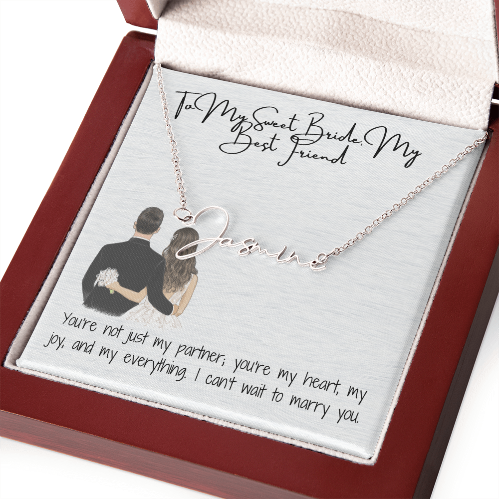 Sweetheart Bride Necklace