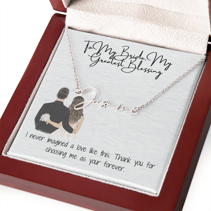 A Match Made in Heaven Necklace