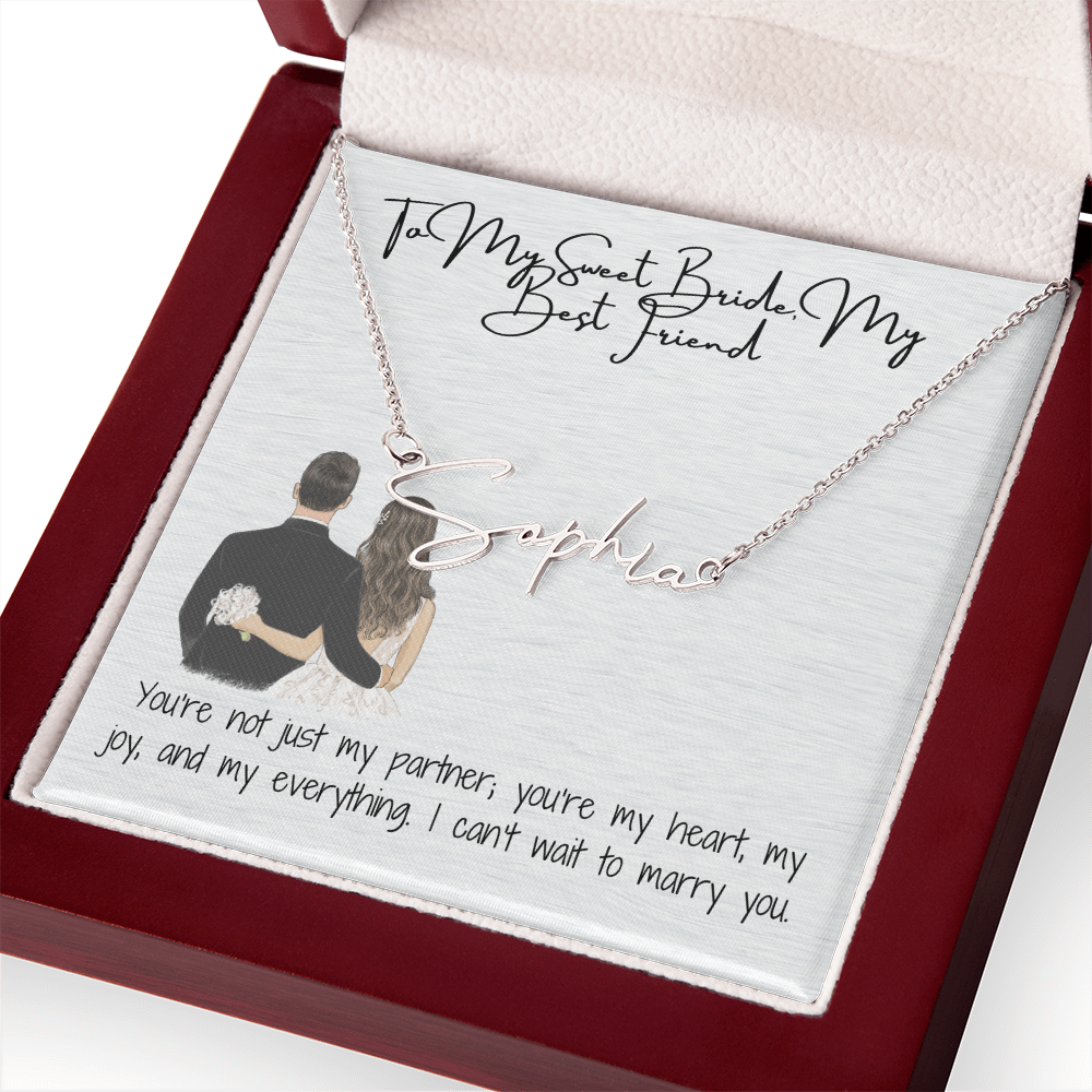 Sweetheart Bride Necklace