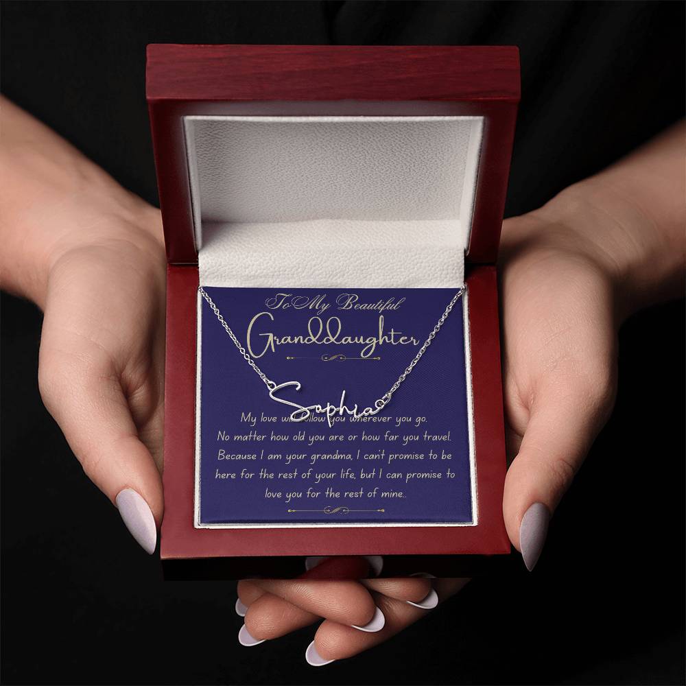 For My Sweet Granddaughter – Always & Forever