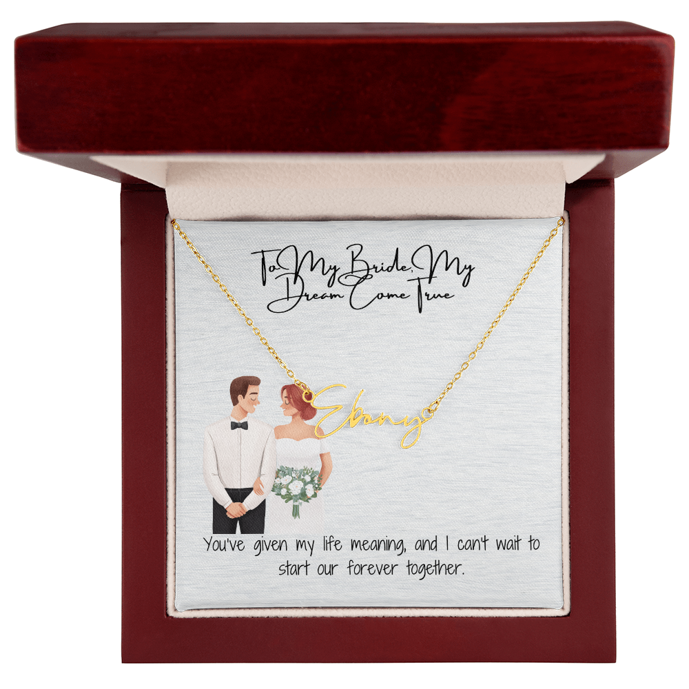 The Bridal Dream Necklace