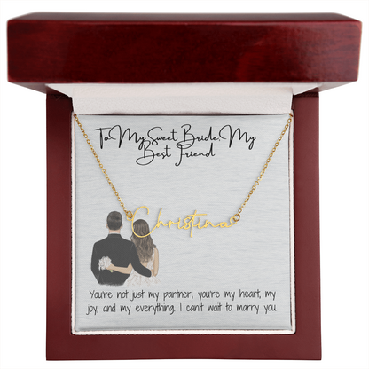 Sweetheart Bride Necklace