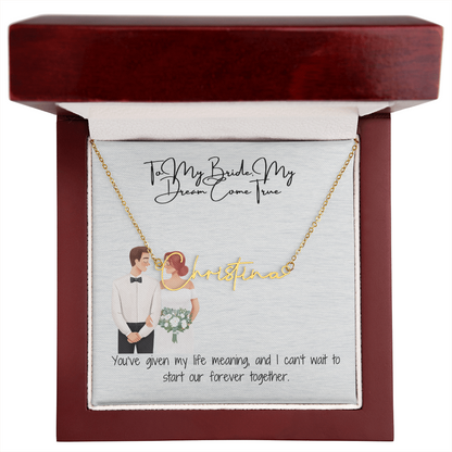 The Bridal Dream Necklace