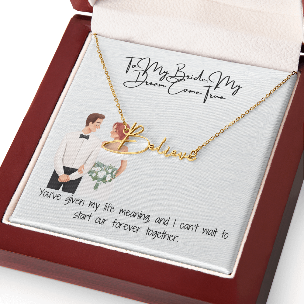 The Bridal Dream Necklace