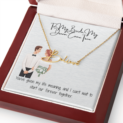 The Bridal Dream Necklace