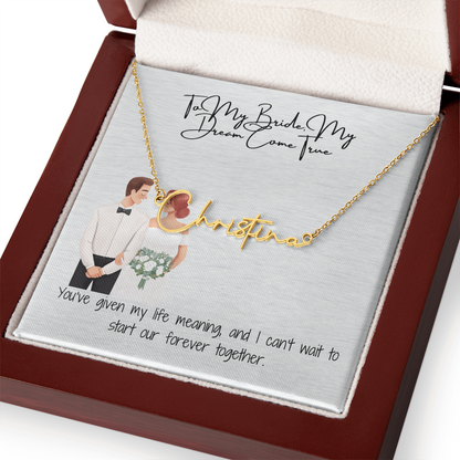The Bridal Dream Necklace