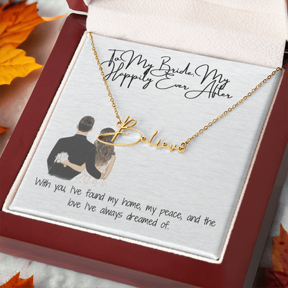 . Ever After Shine Necklace