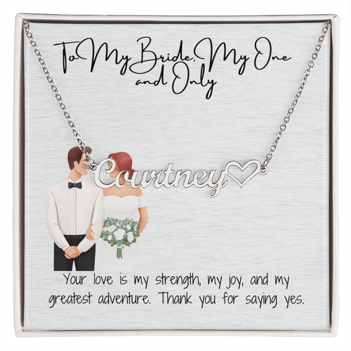 I Do Countdown Necklace
