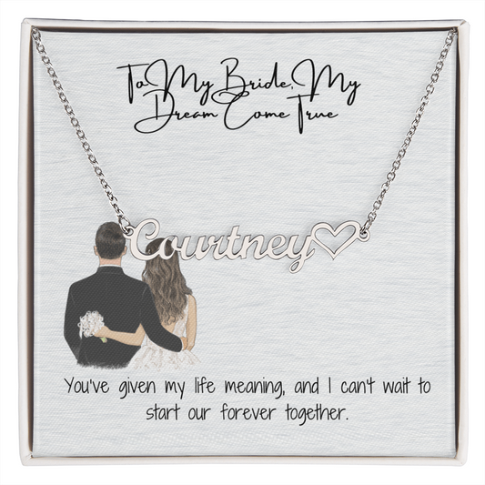 The Wedding Dream Necklace