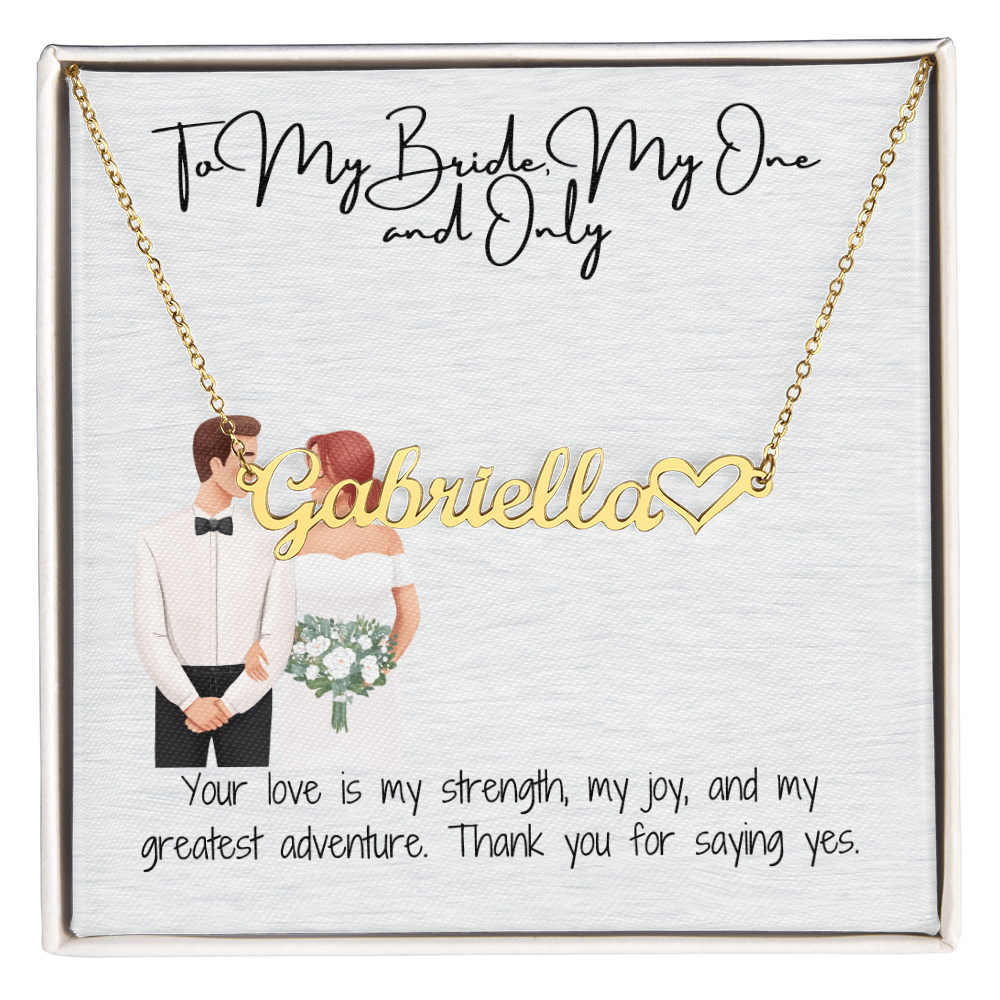 I Do Countdown Necklace
