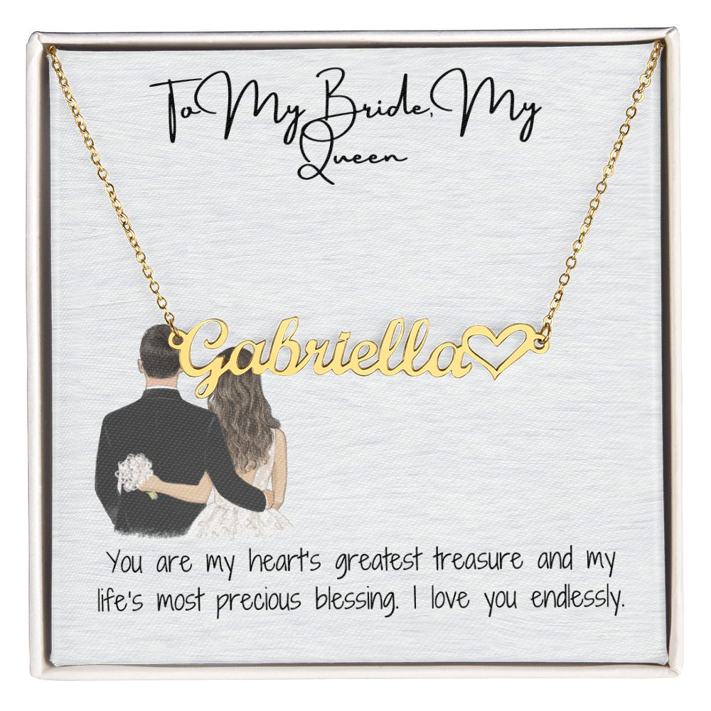 Sweetheart Bride Necklace