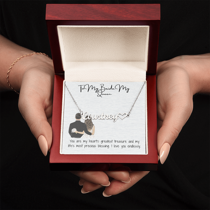 Sweetheart Bride Necklace