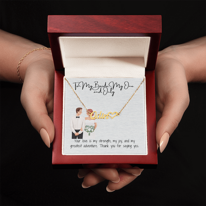 I Do Countdown Necklace