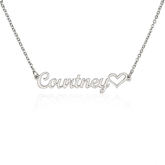 Personalized Heart Necklace – Everyday Style