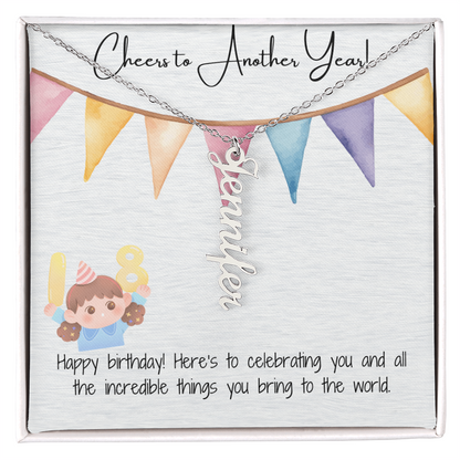 Cheers to Another Year Necklace
