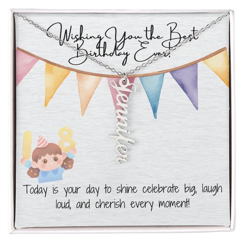Birthday Cheers Necklace
