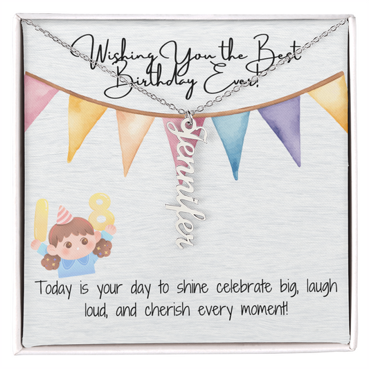 Birthday Cheers Necklace