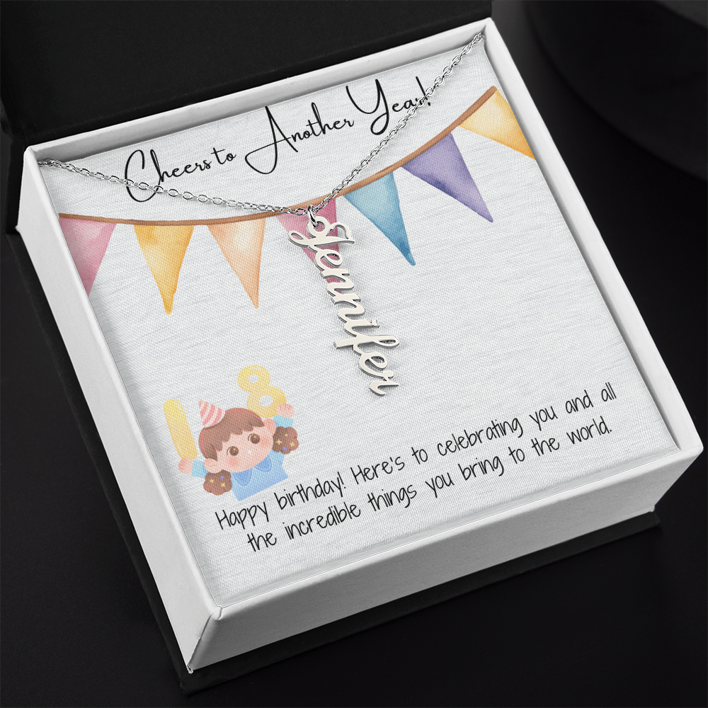 Cheers to Another Year Necklace