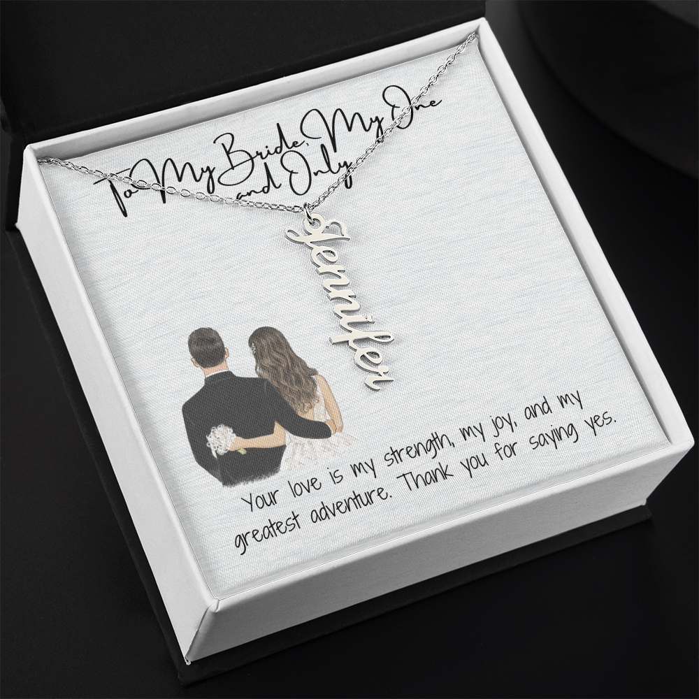 The Elegant I Do Necklace