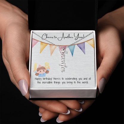 Cheers to Another Year Necklace