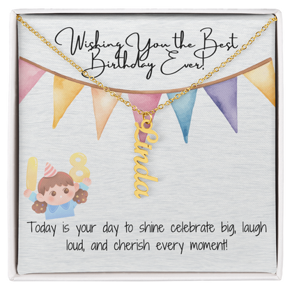 Birthday Cheers Necklace