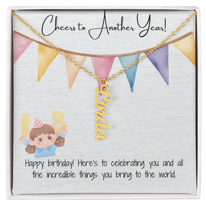 Cheers to Another Year Necklace