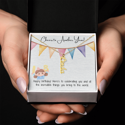 Cheers to Another Year Necklace