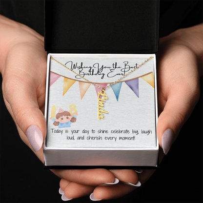Birthday Cheers Necklace