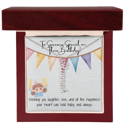 Happiness Wrapped in a Necklace