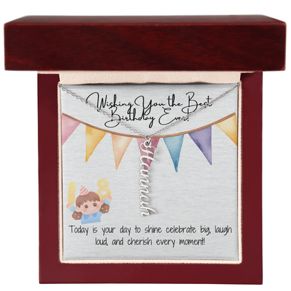 Birthday Cheers Necklace