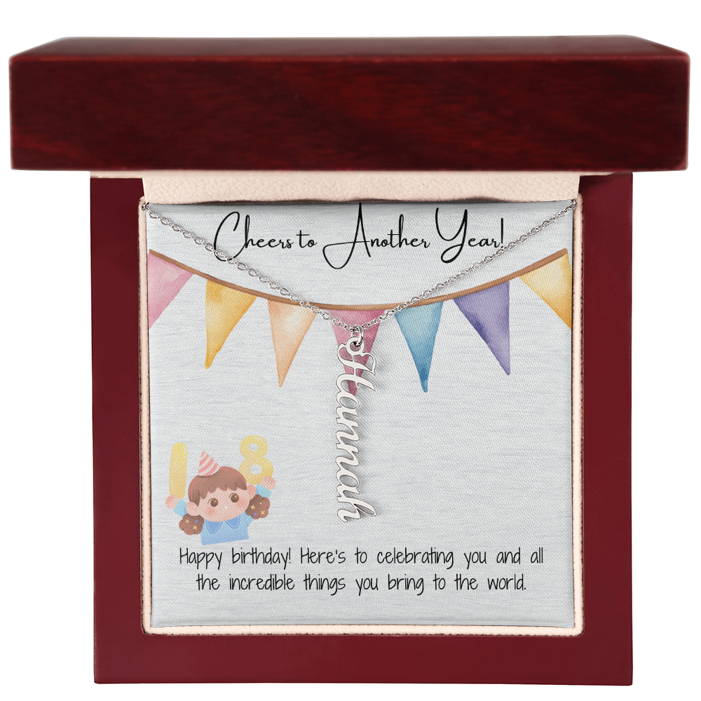 Cheers to Another Year Necklace