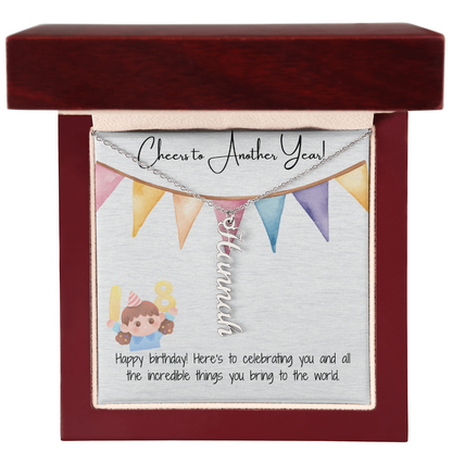 Cheers to Another Year Necklace