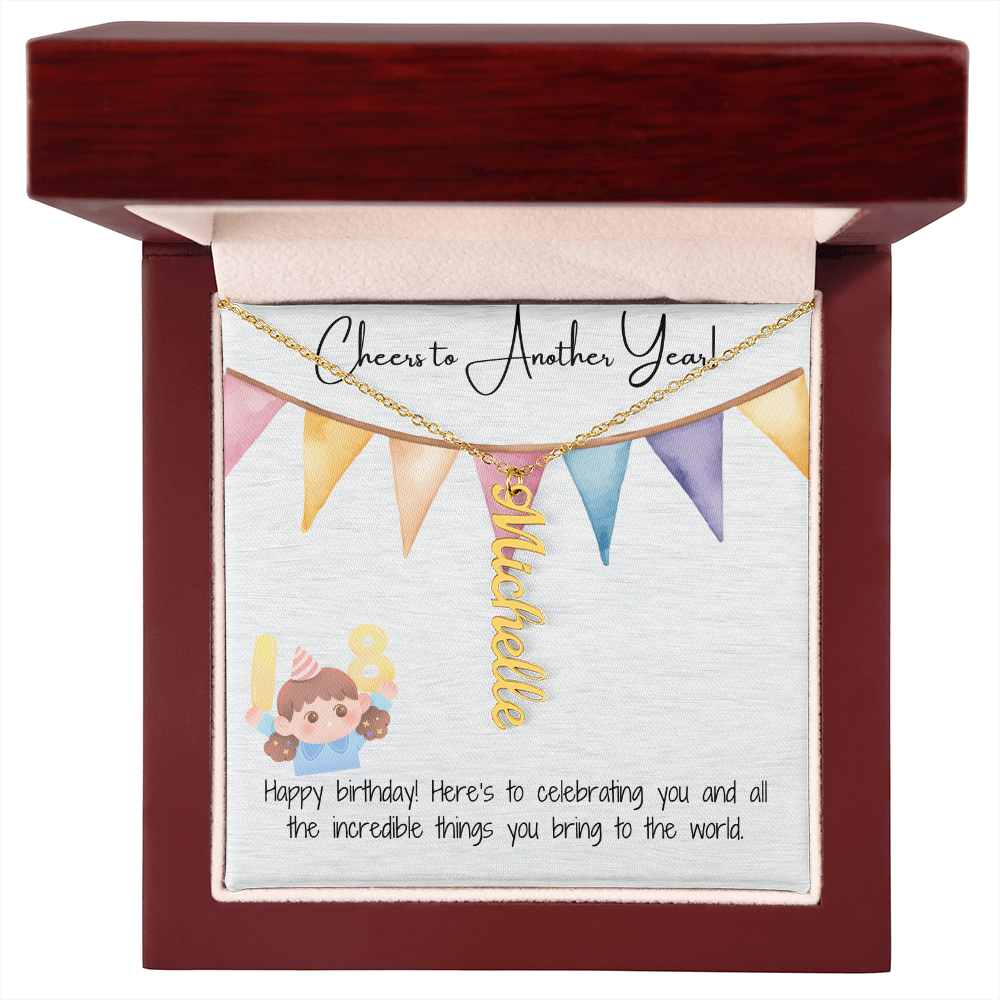 Cheers to Another Year Necklace