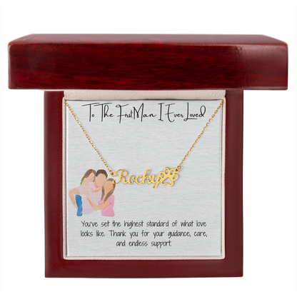 Dad's love pendant